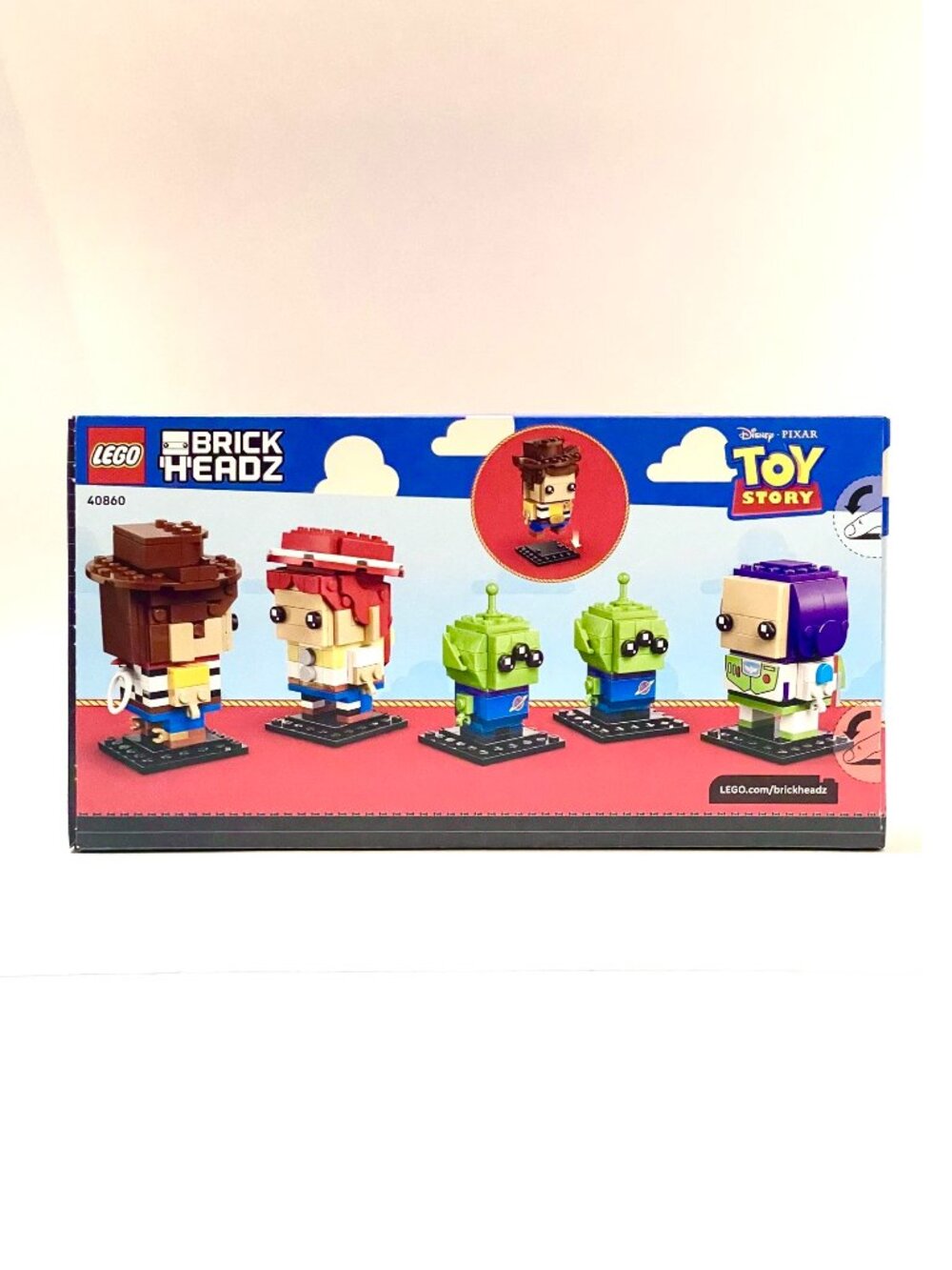 LEGO 40860 Toy Story Woody Jessie Buzz Alien Brickheadz NIB New in Hand - Picture 2 of 14